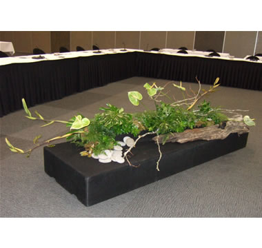 Meeting table decor