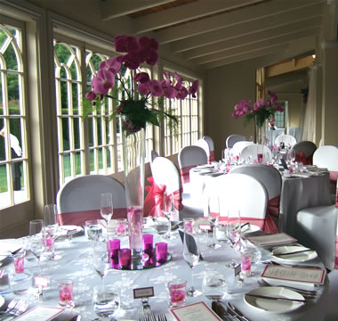 Reception with Orchids