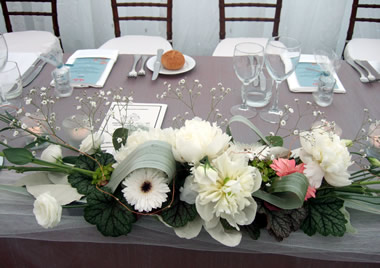 Peonies for bride